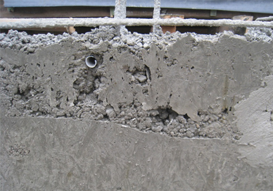 Что делать если крошится бетон?