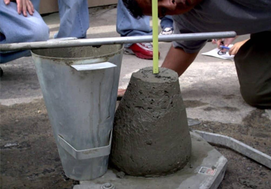 Способы определения подвижности бетона