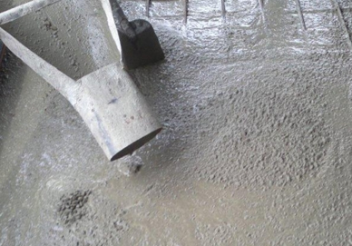 Затвердение бетонной смеси