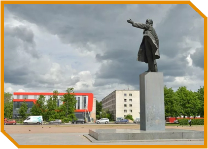 Памятник Ленину, Кировский район