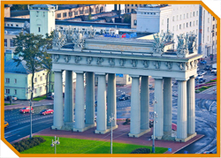 Московские триумфальные ворота, Московский район