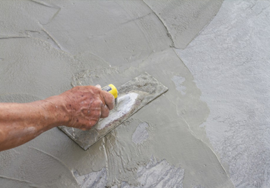 Самовосстановление бетон можно ли штукатурить цементным раствором пеноблок